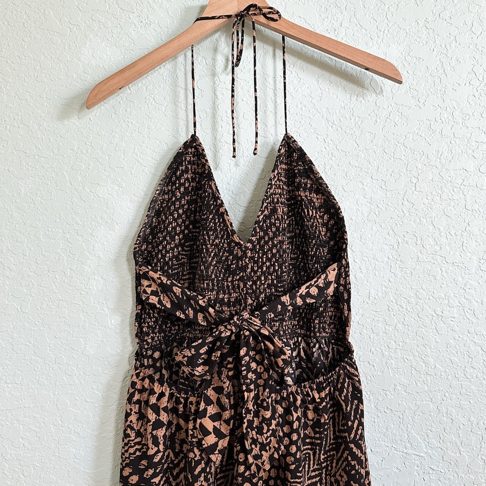 NWT•VICI•Boho Halter Neck Jumpsuit•Size Medium - Picture 10 of 16